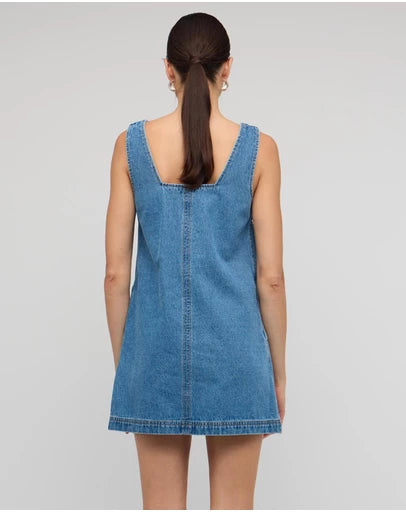 Cassia Denim Mini Dress