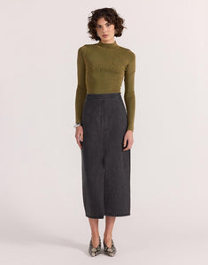 Sutton Denim Skirt
