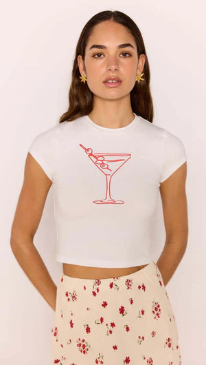 Martini Baby Tee