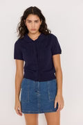 Nora Denim Mini Skirt