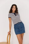Nora Denim Mini Skirt