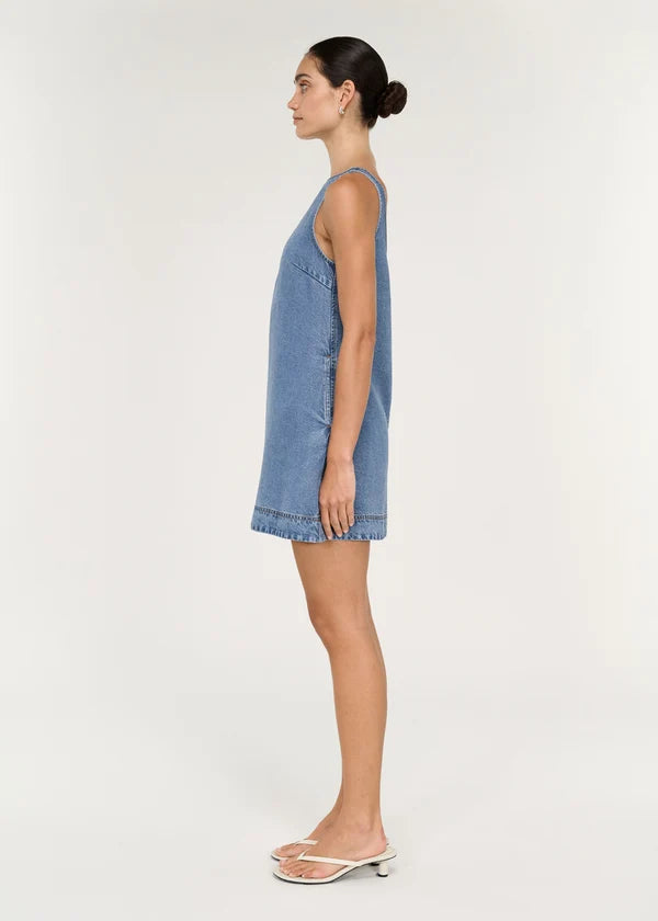 Talia Chambray Mini Dress
