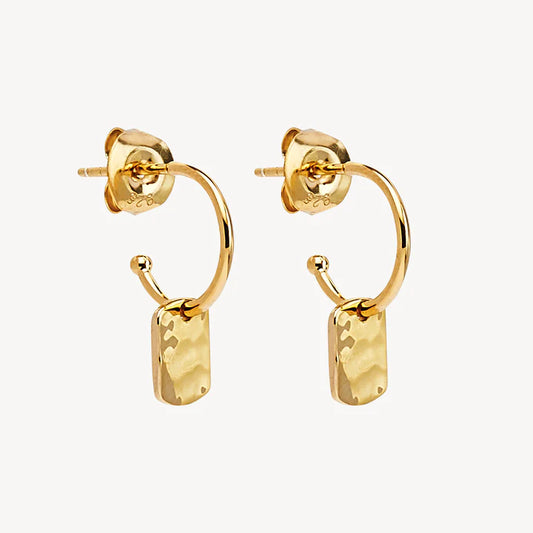 Tigger Gold Earring