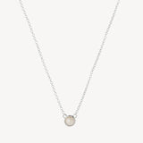 Heavenly Silver Pearl Necklace