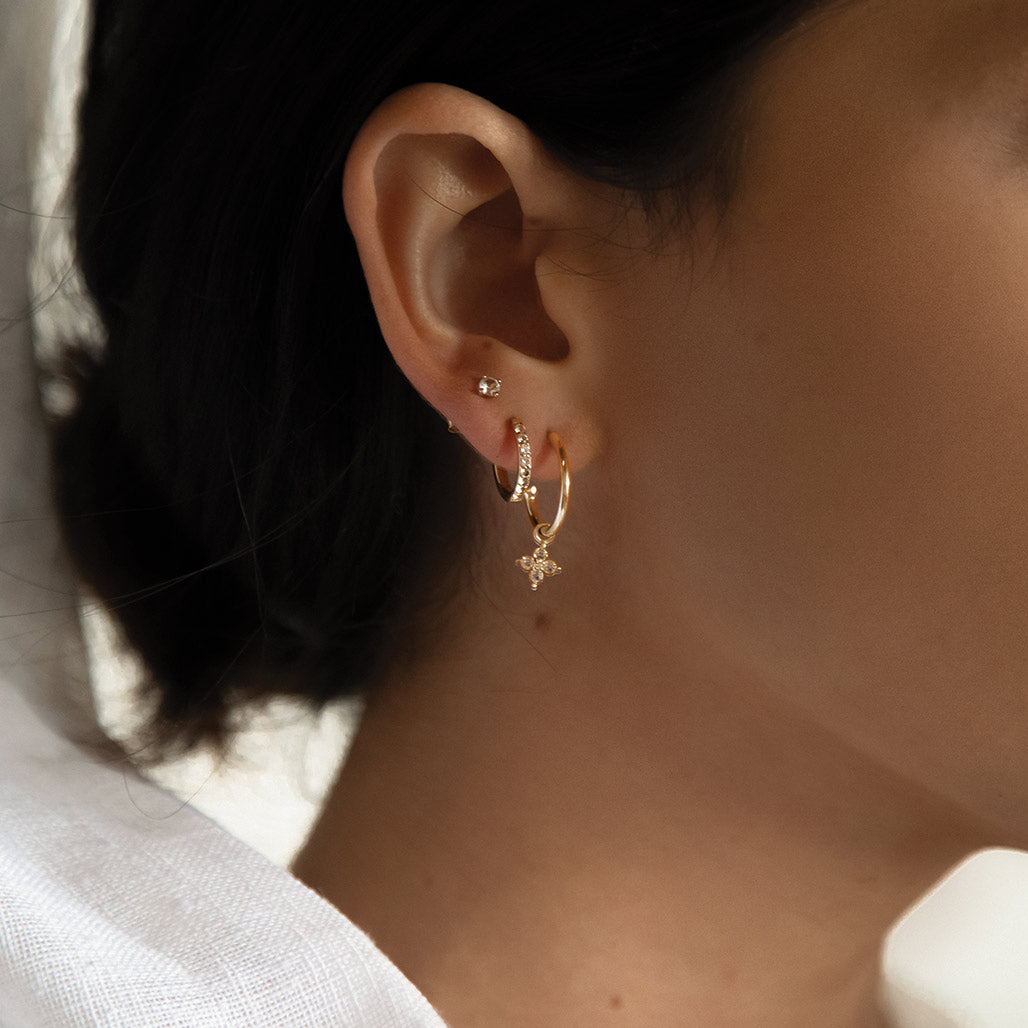 Clover Drop Hoops